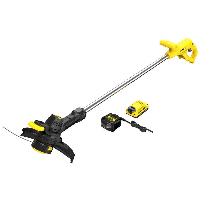 Cordless Electric Edge Trimmer - Stanley Fatmax - SFMCST925M1-QW - 18V - 25 cm - Includes Battery and Charger