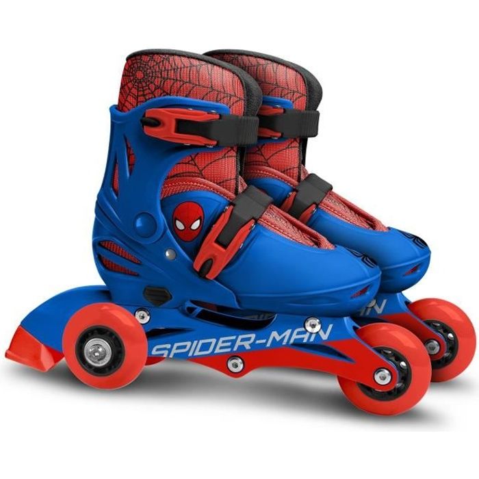 SPIDERMAN Inline Skates Adjustable Size 27-30