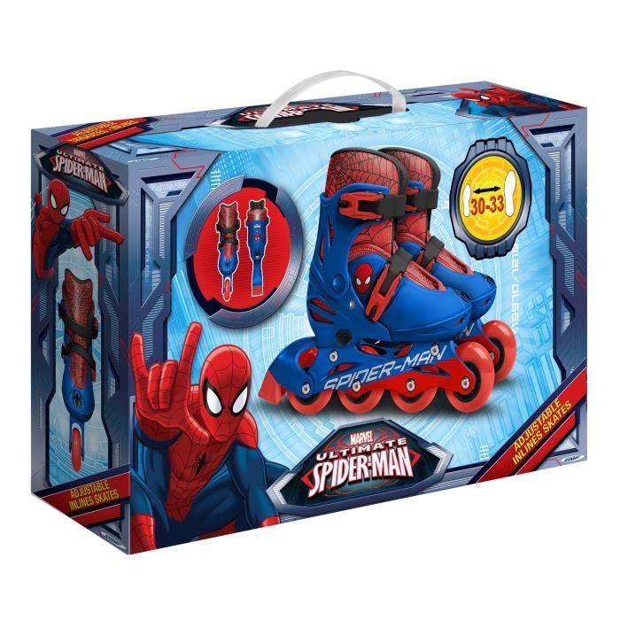 SPIDERMAN Inline Skates Adjustable Size 30-33