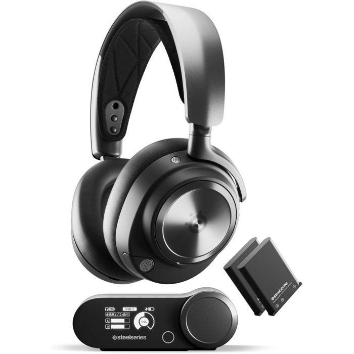 Wireless gaming helmet Arctis Nova Pro Steelseries - Black