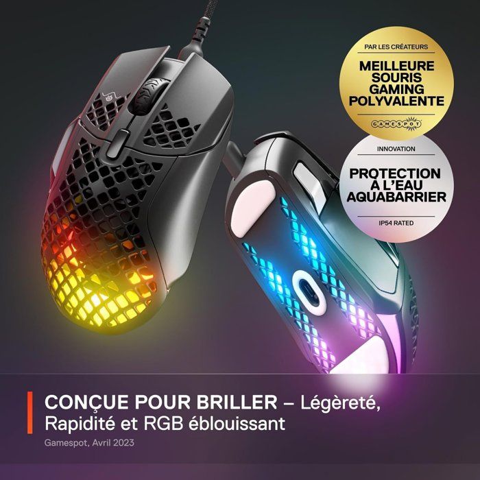 Gaming mouse - STEELSERIES - Aerox 5