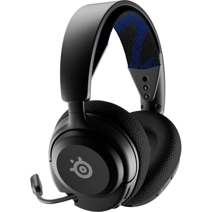 Wireless Gaming Headset - STEELSERIES - Arctis Nova 5P - Black - ClearCast 2.0 - 36 hour battery life