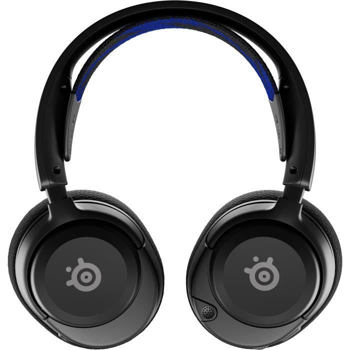Wireless Gaming Headset - STEELSERIES - Arctis Nova 5P - Black - ClearCast 2.0 - 36 hour battery life