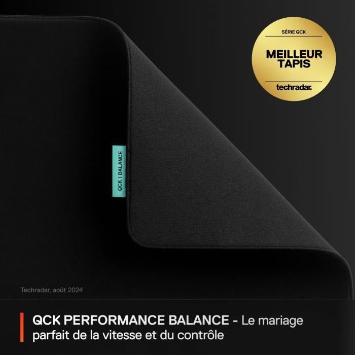 Gaming Mouse Pad - STEELSERIES - QcK Performance L - Balance - 490 x 420 mm