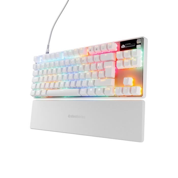 Gaming keyboard - Apex Pro TKL Gen 3 - Steelseries - White