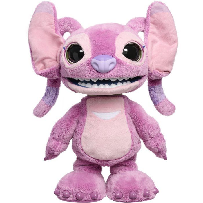 Interactive Plush Toy - STITCH - Angel Ultimate Live Action - 23 cm - Over 100 sounds and movements