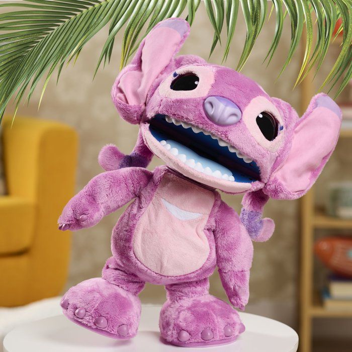 Interactive Plush Toy - STITCH - Angel Ultimate Live Action - 23 cm - Over 100 sounds and movements