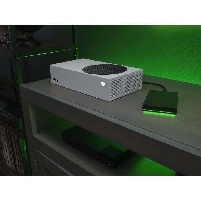 External Hard Drive - SEAGATE - Xbox Game Drive Black - 2 TB - USB 3.2 (STKX2000400)