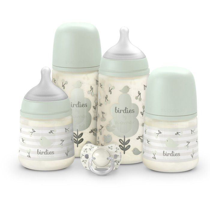 Newborn Set - SUAVINEX - Birdies - 0 to 6 months - Green