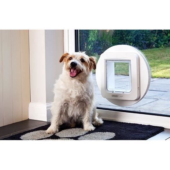 Sureflap Large Chatiere has electronic chip - White - 178 mm x 170 mm (Memorization of a maximum of 32 chips)
