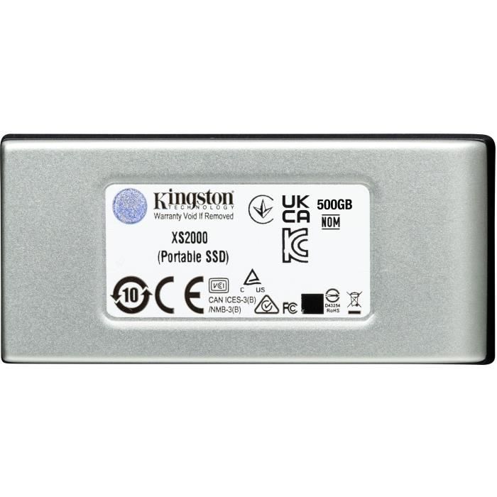 External SSD Drive - KINGSTON - XS2000 - 2TB - USB 3.2 (SXS2000 / 2000G)