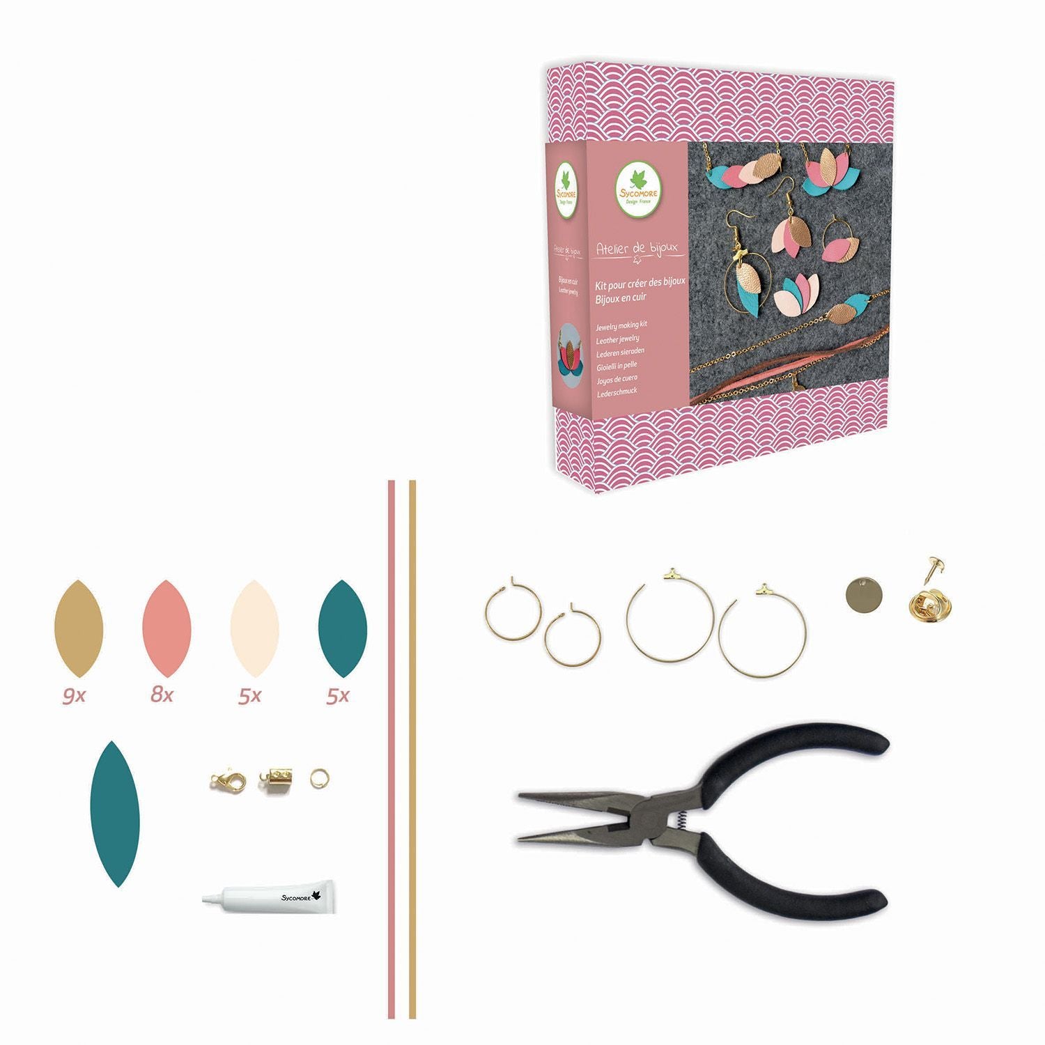 Sycomore - Create your jewelry with leather