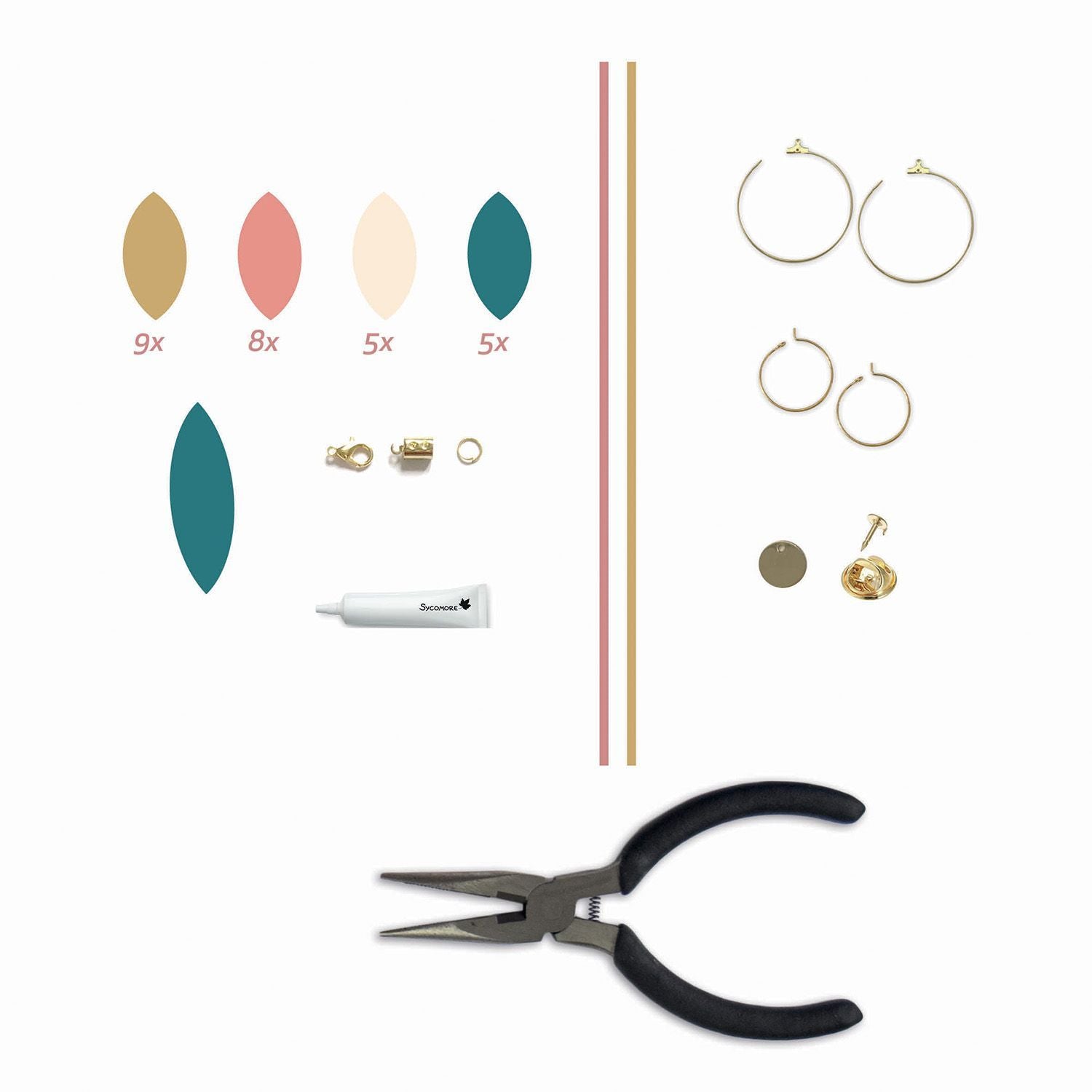 Sycomore - Create your jewelry with leather