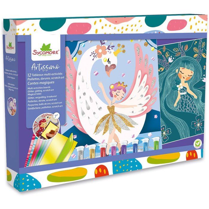 SYCOMORE - 12 Multi Activities - Magic Tales - Multicolores