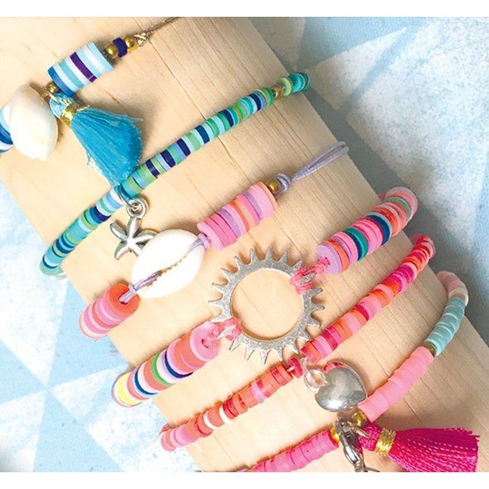 Sycomore - Create 6 Heishi bracelets