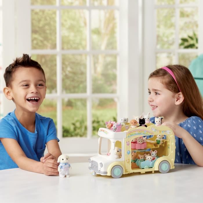 SYLVANIAN FAMILIES 5744 - The bus and its playground