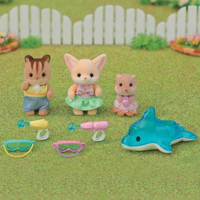 SYLVANIAN FAMILIES 5749 - The Baby Trio at the Pool