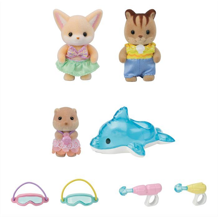 SYLVANIAN FAMILIES 5749 - The Baby Trio at the Pool