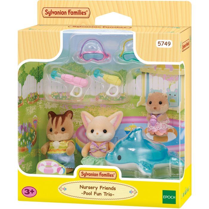 SYLVANIAN FAMILIES 5749 - The Baby Trio at the Pool