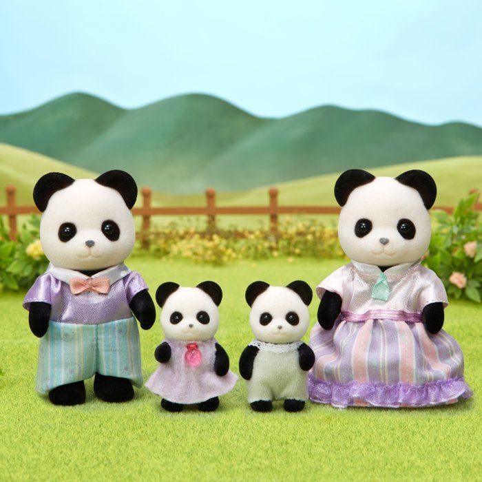 SYLVANIAN FAMILIES The panda family For Children