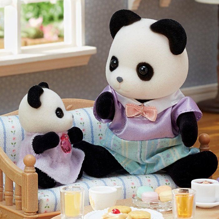 SYLVANIAN FAMILIES The panda family For Children