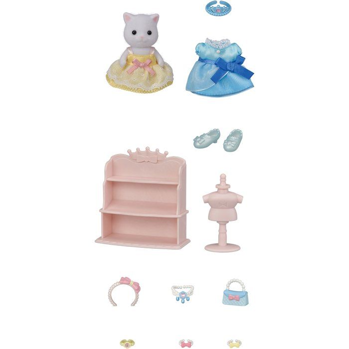 The Persian cat girl and her princess panoply - Sylvanian Families - 5537 - From 3 years old