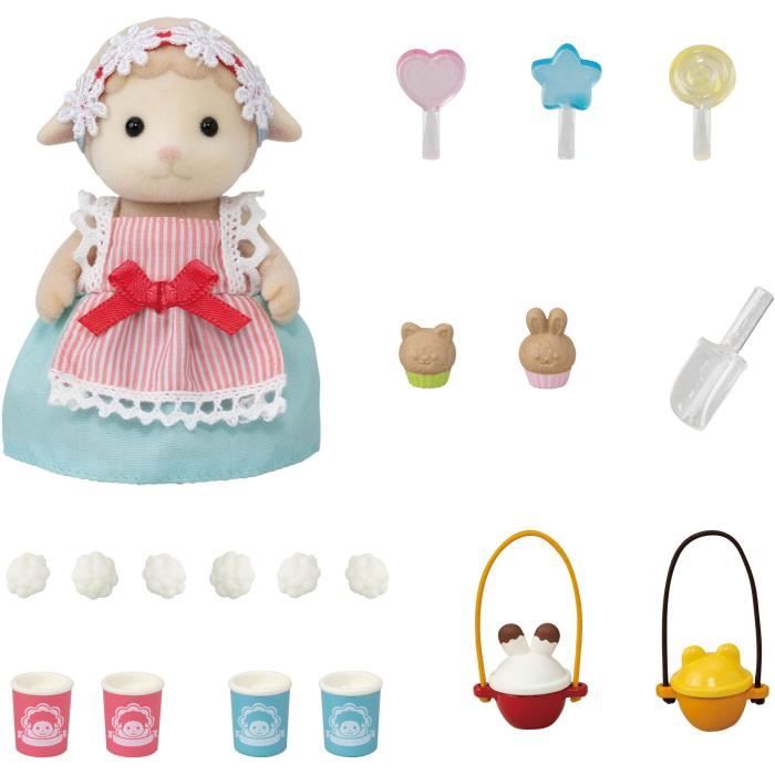 Maman Mouton and her Popcorn stand - Sylvanian Families - 5653 - From 3 years