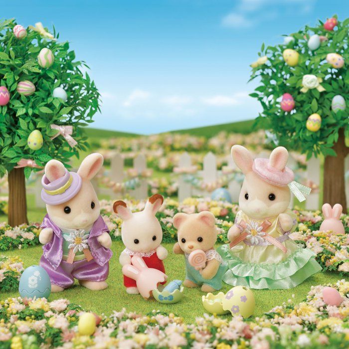 The egg hunt for brothers and sisters Rabbit Marguerite - Sylvanian Families