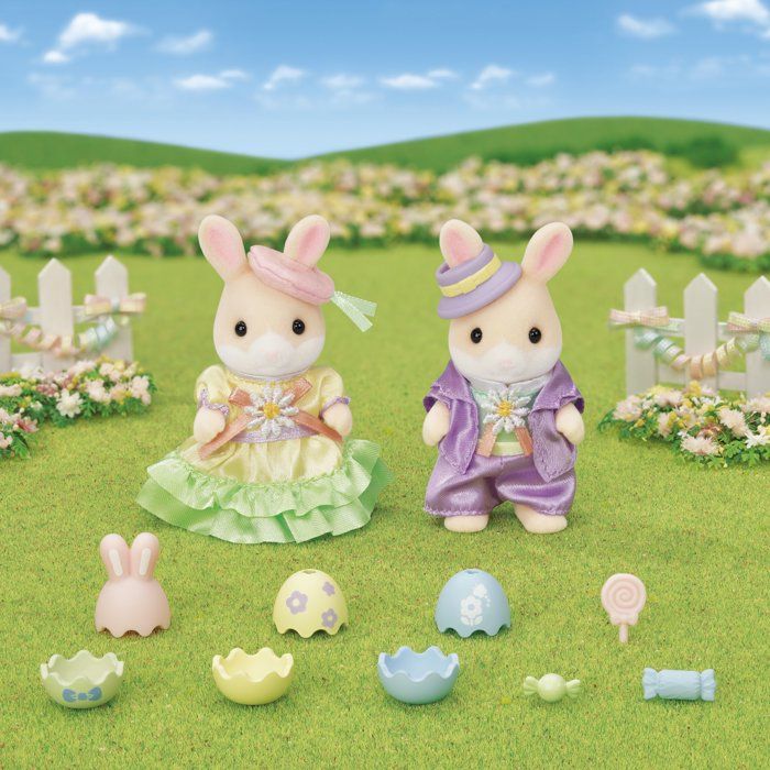 The egg hunt for brothers and sisters Rabbit Marguerite - Sylvanian Families