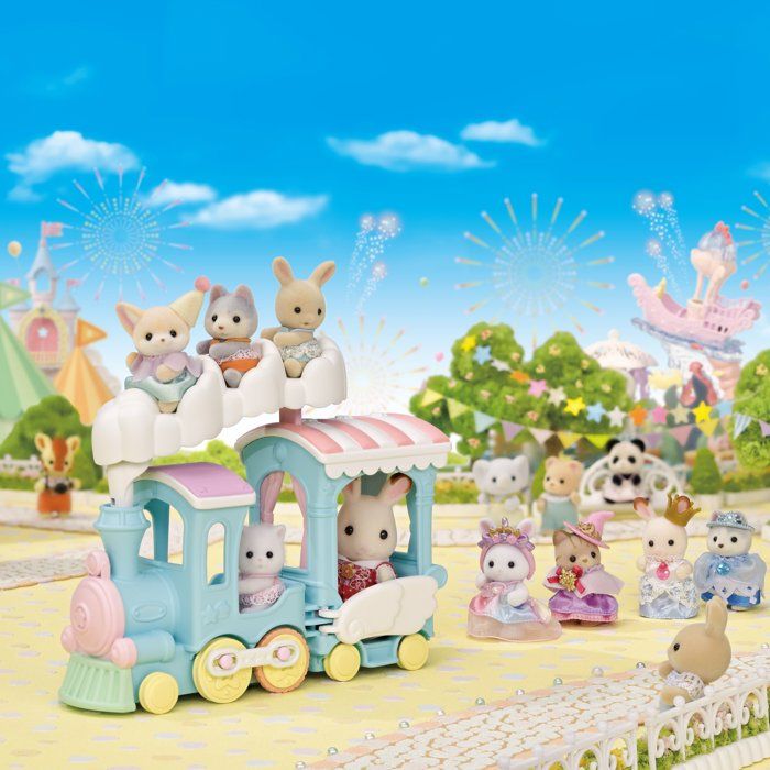 The small steam train - Sylvanian Families