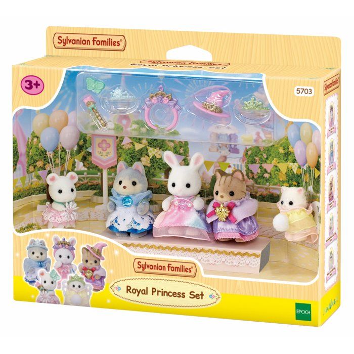Baby parade in princess costumes - Sylvanian Families