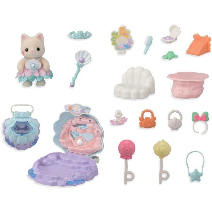 Boutique Box - SYLVANIAN FAMILIES - Mermaid Boutique - Accessories and Integrated Handle