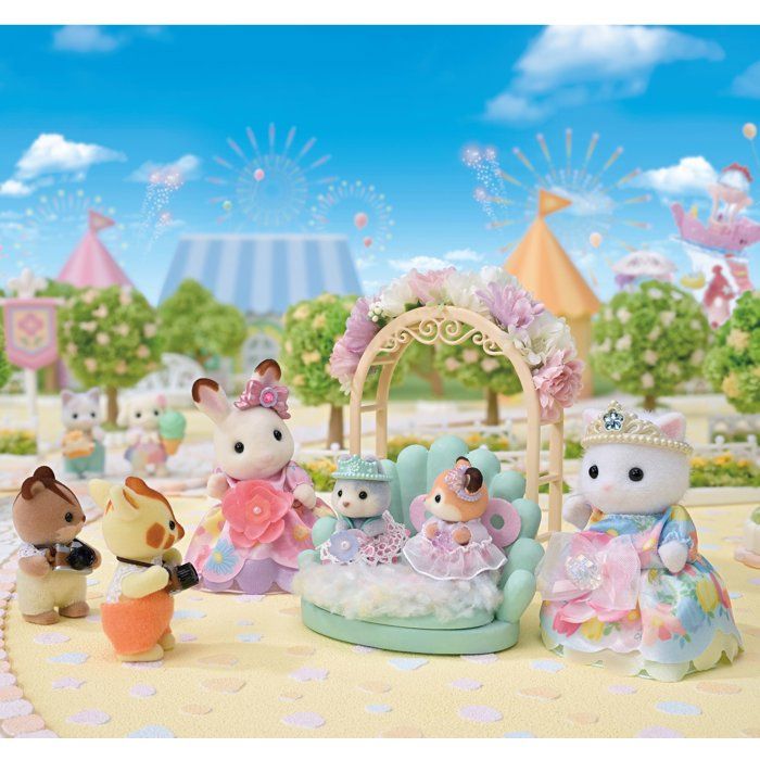 Princesses in flower dresses - SYLVANIAN FAMILIES - 5809