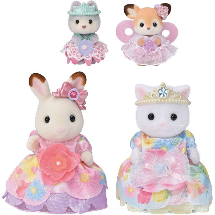 Princesses in flower dresses - SYLVANIAN FAMILIES - 5809