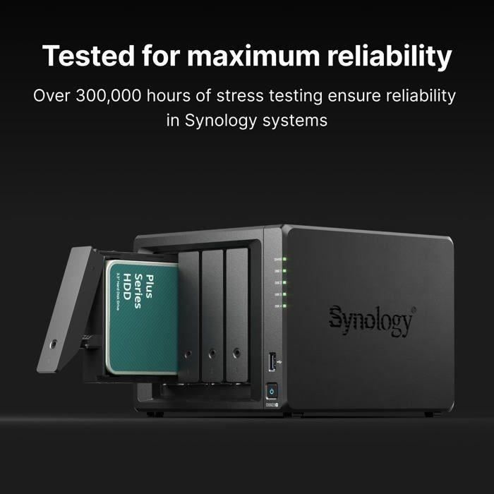 Hard Drive - SYNOLOGY - HAT3300-12T - 12 TB - 3.5" - 7,200 rpm