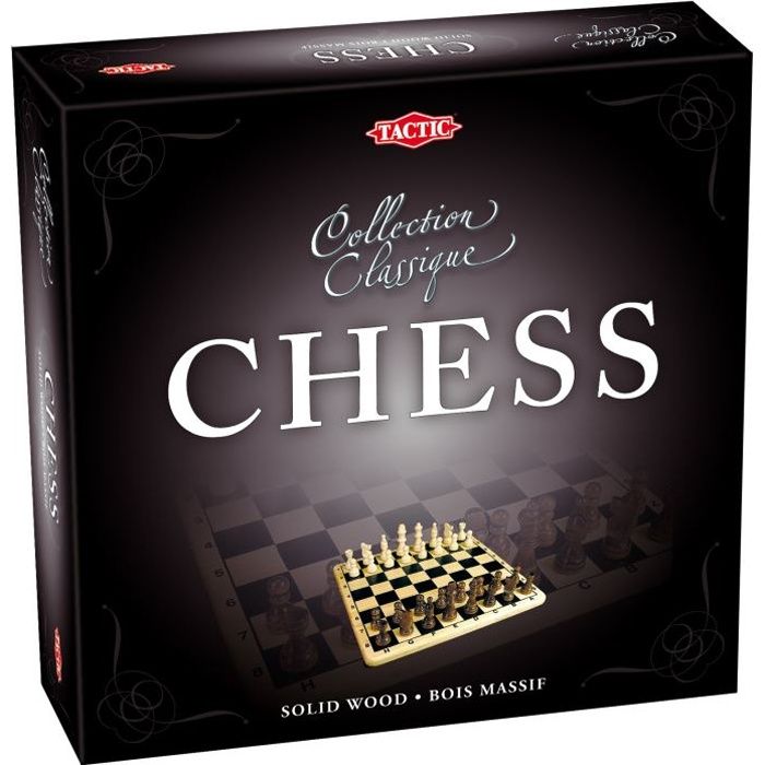 Wooden Chess Box