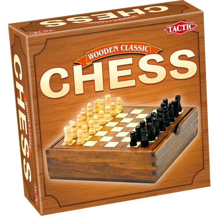 Wood Chess Game