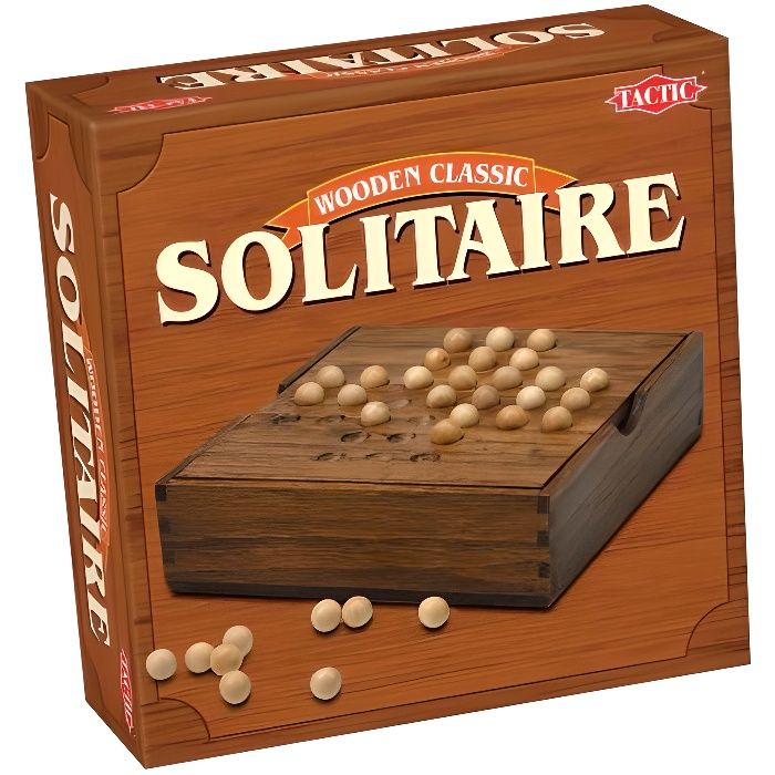 TACTIC - Wooden Solitaire