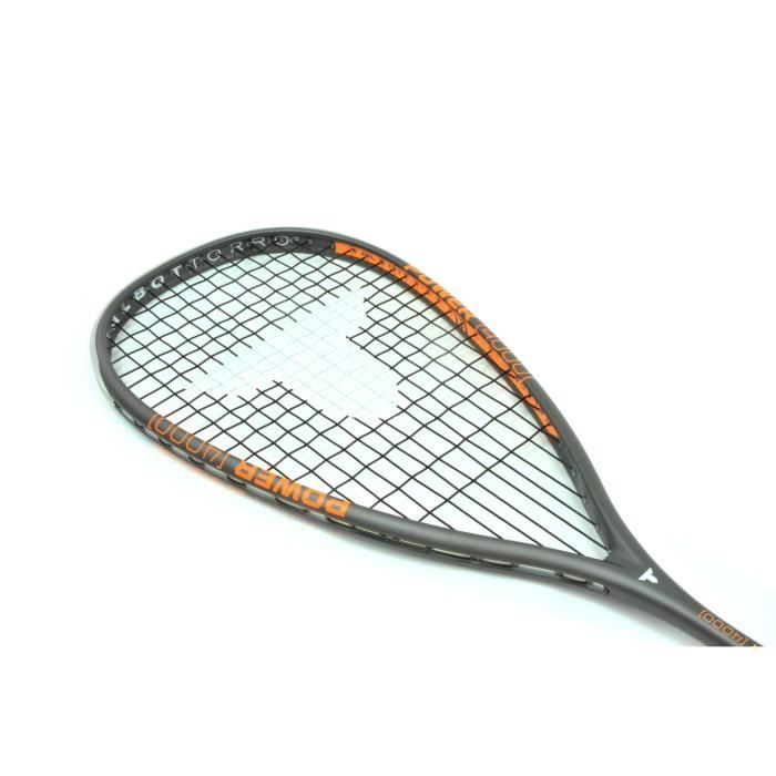 Squash racket - TALBOT TORRO - POWER 4000 - U-shaped profile - US 500 string - 480cm² head - 18.2mm/135g frame - 175g