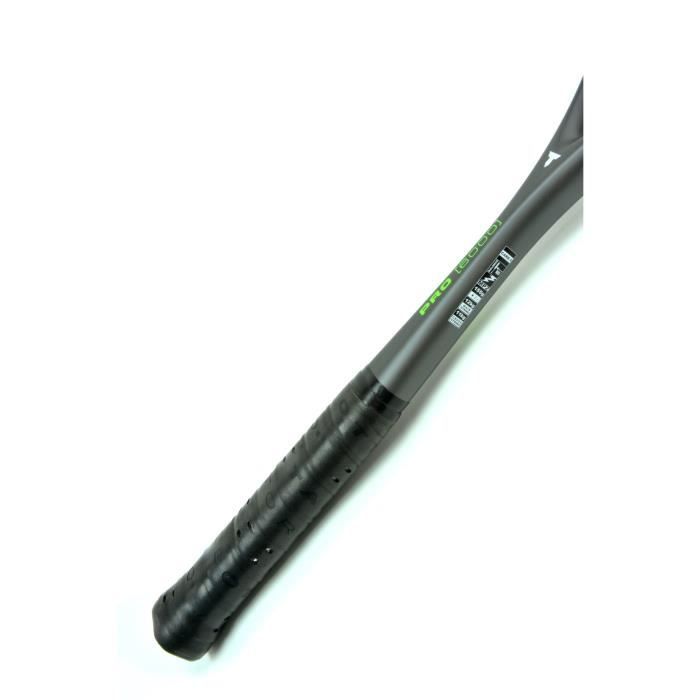 Squash racket - TALBOT TORRO - PRO 6000 - US 600 string - Perforated Pro-Grip - 500cm² head - 20mm/115g frame - 155g