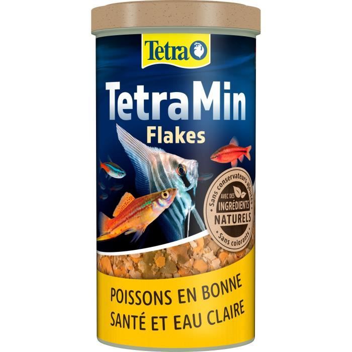 TetraMin Flakes - TETRA - Complete food for tropical fish - 1 L