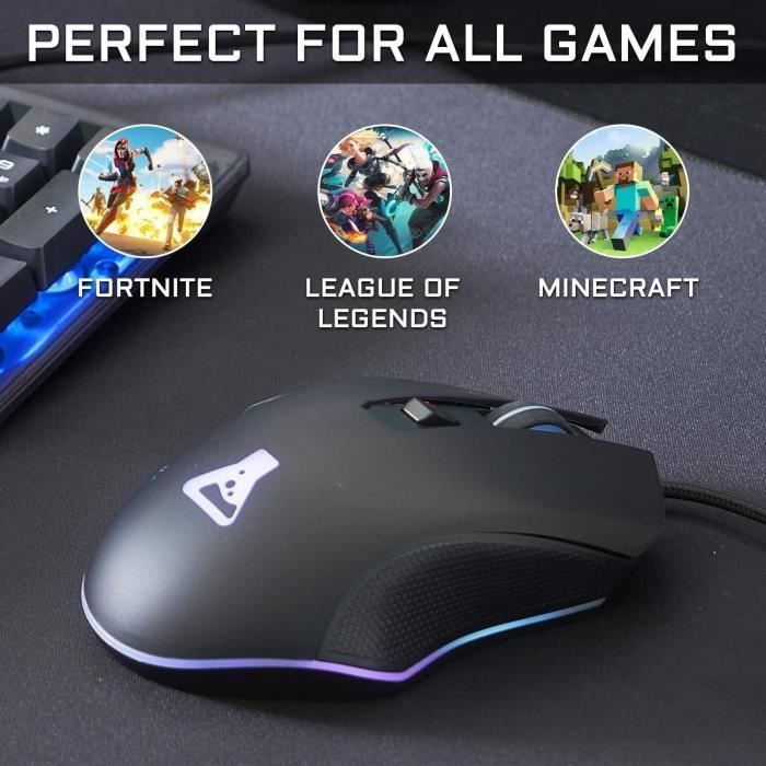 THE G-LAB KULT HELIUM Mouse 2400 DPI - Backlit