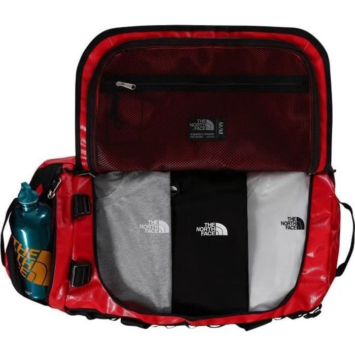 Sports bag - THE NORTH FACE - Base Camp Duffel M - Red/Black - L 35.5 x H 63.5 x L 35.5 cm - 71 L