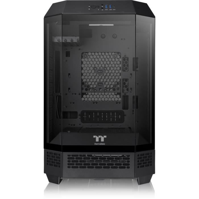 PC case - THERMALTAKE - The TOWER 300 (Black) - Mini tower - Micro-ATX format - Without power supply
