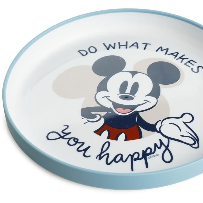 THERMOBABY MICKEY 2nd age meal pack - 3 plates + a cup + 1 spoon