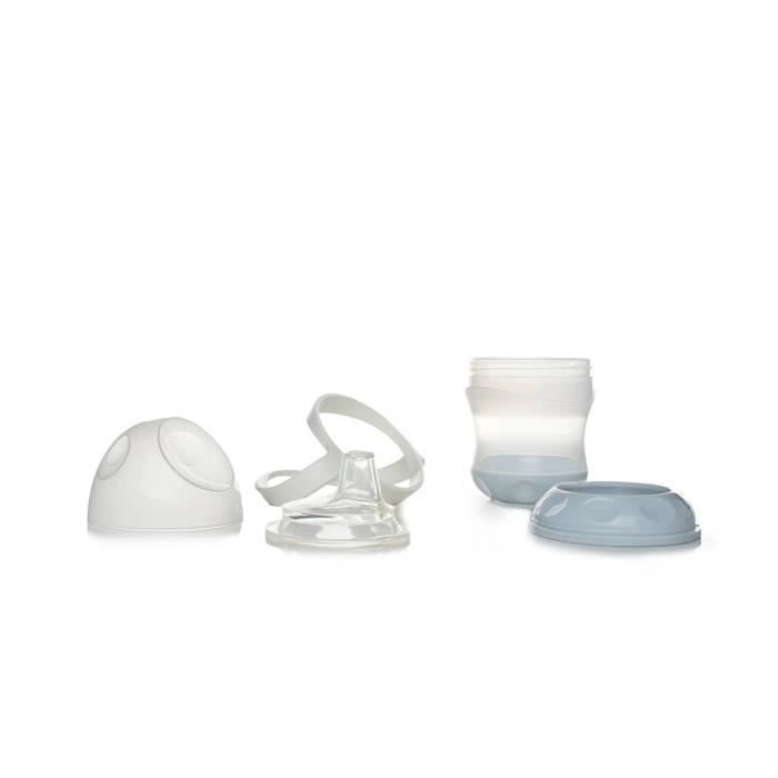 THERMOBABY Leak proof cup + lid - Blue flower