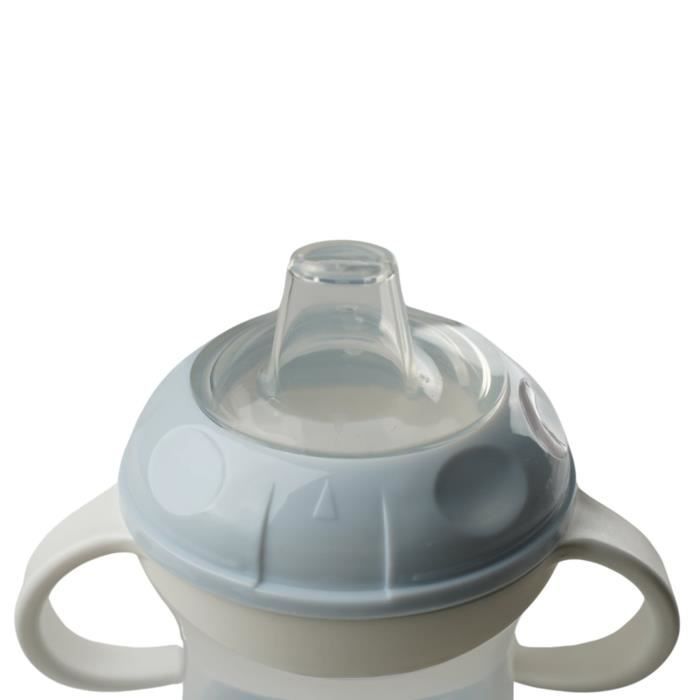 THERMOBABY Leak proof cup + lid - Blue flower