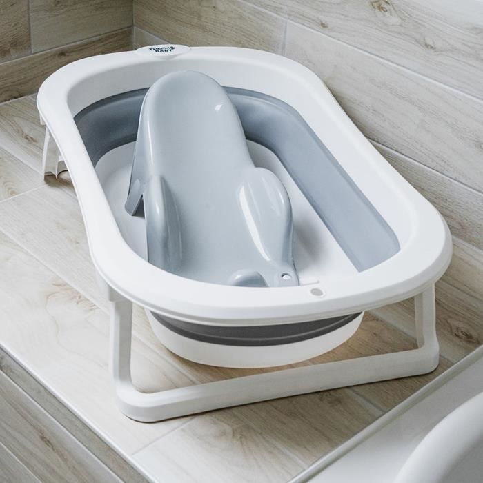 THERMOBABY Baby bath bouncer ATOLL Charming gray