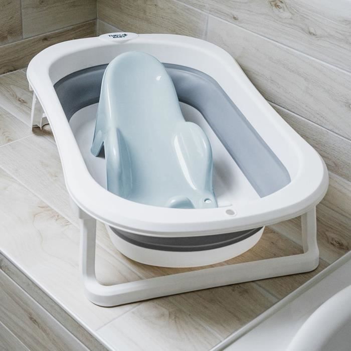 THERMOBABY ATOLL Blue Flower Baby Bath Bouncer