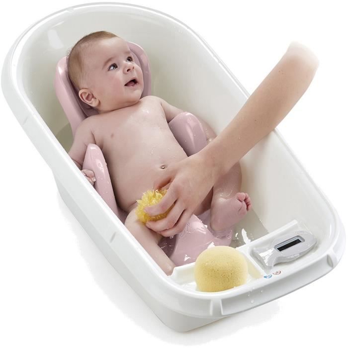 THERMOBABY babycoon bath towel - powder pink